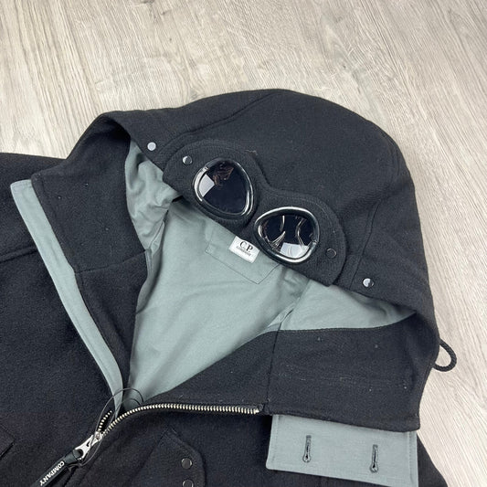 CP Company Duffel Goggle Jacket - Black
