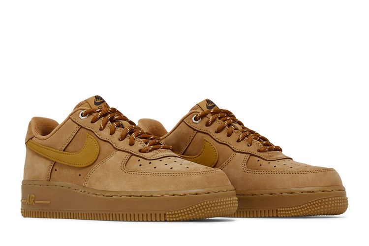 Nike Air Force 1 Low '07 WB Flax Wheat Gum Light Brown (Women's)