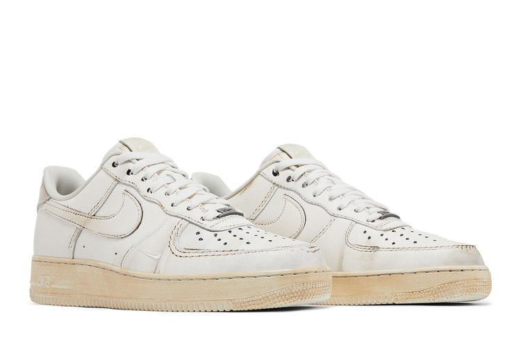 Nike Air Force 1 Low .SWOOSH Dirty Triple White