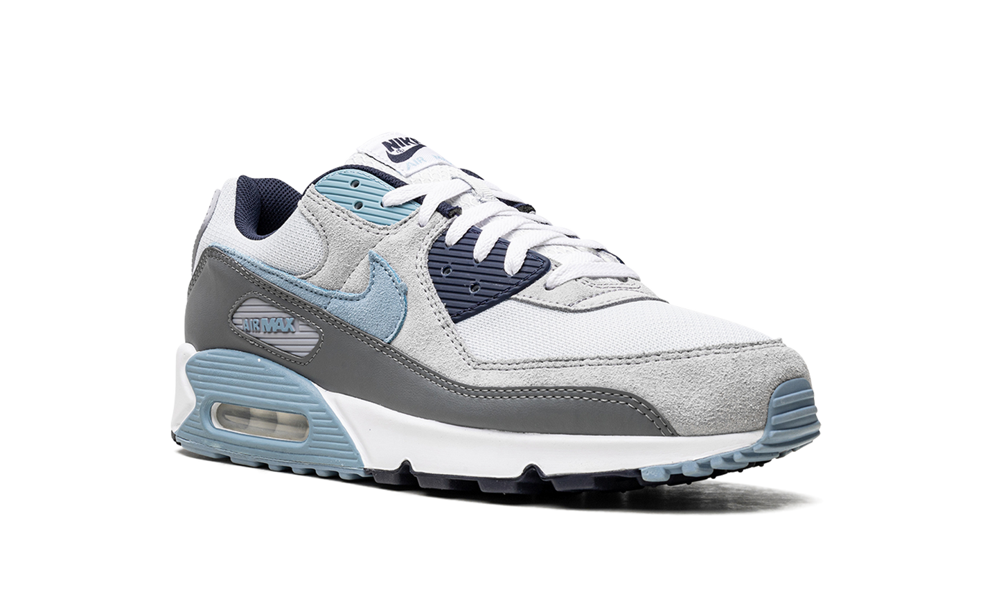 Air Max 90 "Pure Platinum Warm Blue"