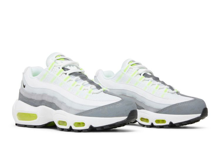 Nike Air Max 95 Recraft White Grey Volt (GS)
