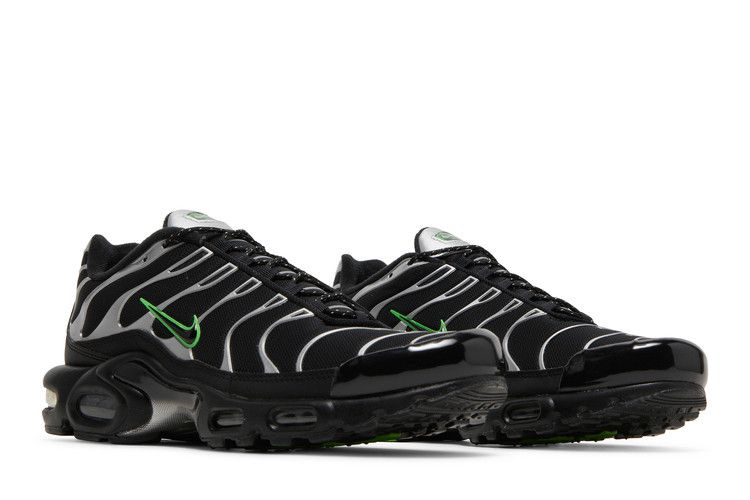 Nike Air Max Plus Black Silver Green Strike