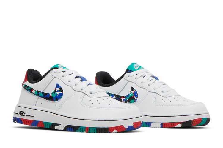 Nike Air Force 1 Low Crayon White Multi (PS)