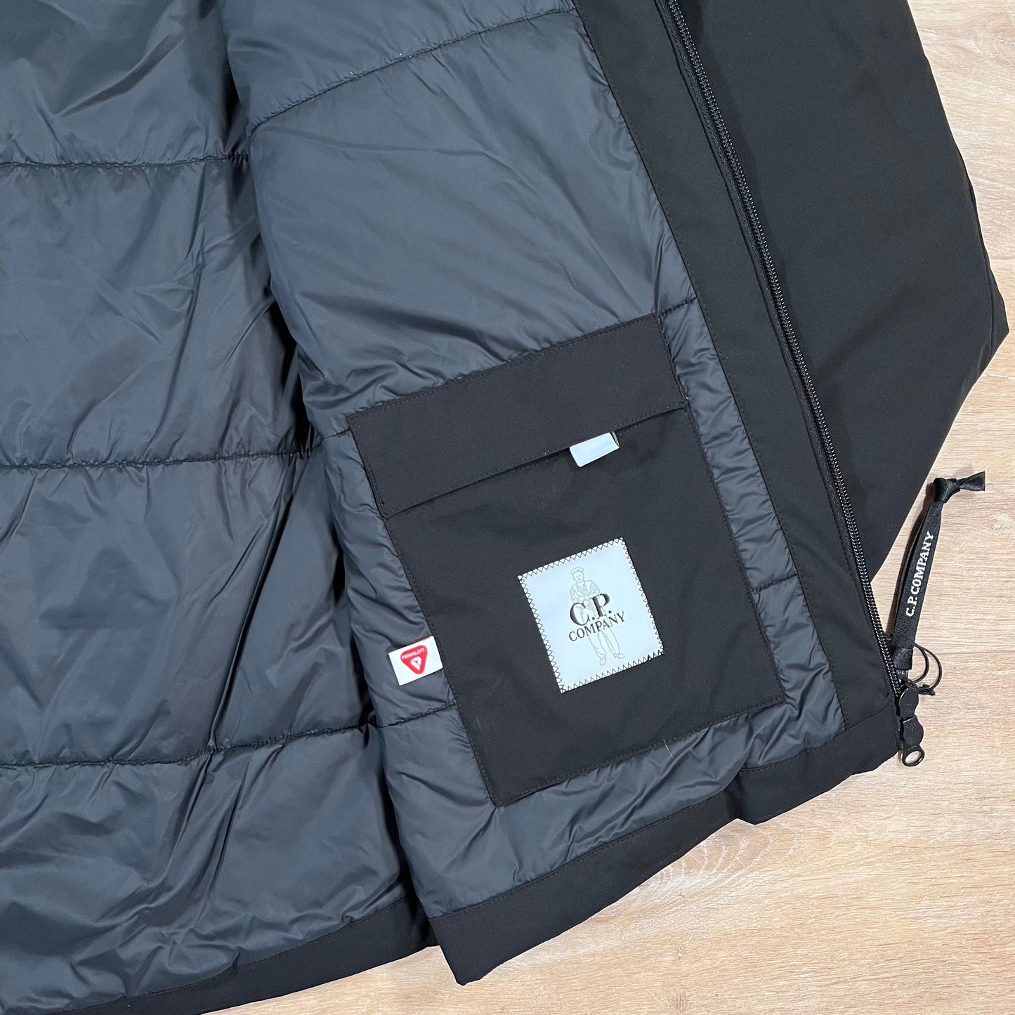 CP Company Pro-Tek Padded Lens Jacket in Black