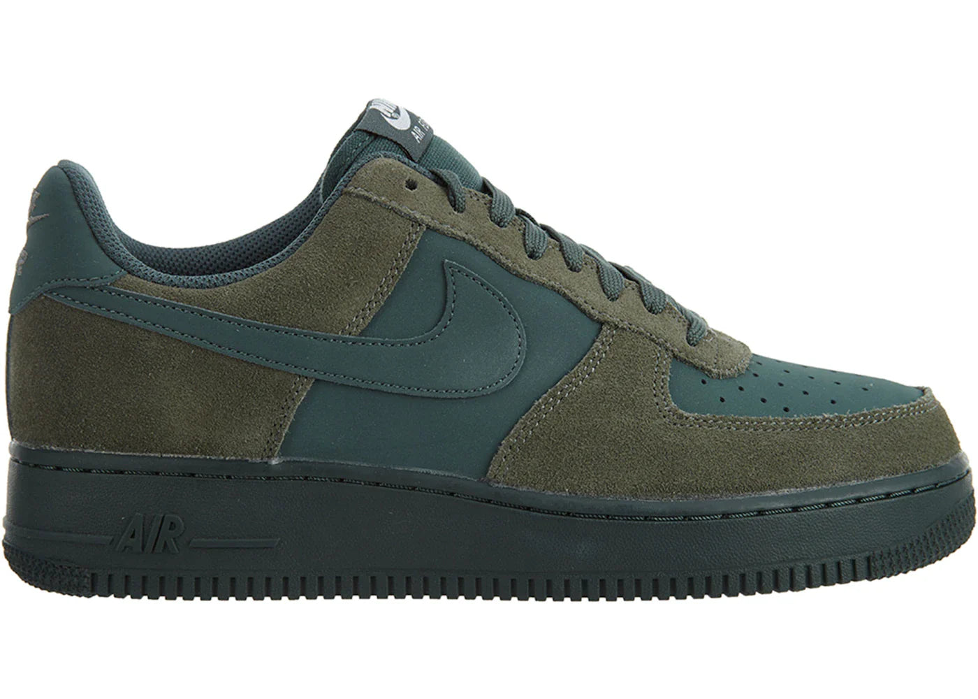 Nike Air Force 1 River Rock/Vintage Green-White