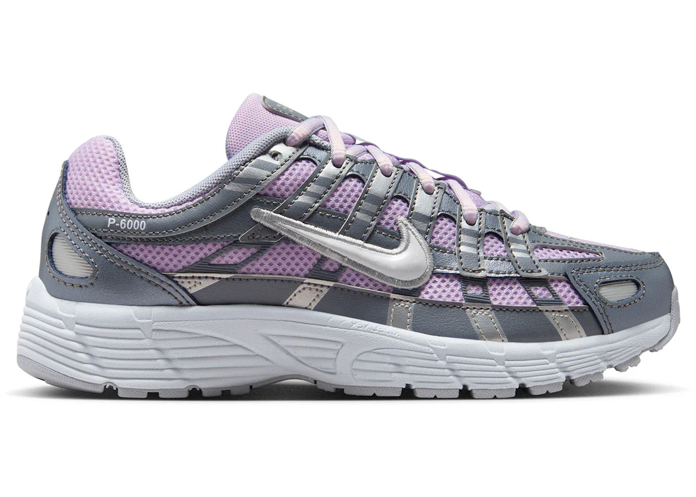Nike P-6000 Doll Smoke Grey Metallic Silver White (GS)