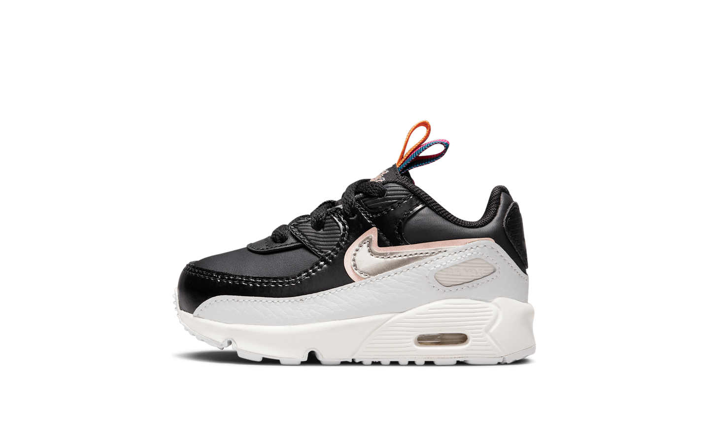 Air Max 90 Leather SE TD "Off Noir Metallic Pewter"