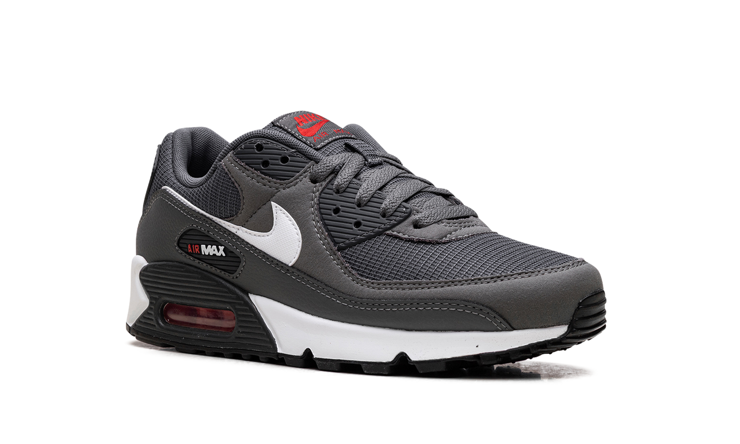 Air Max 90 "Iron Grey University Red"