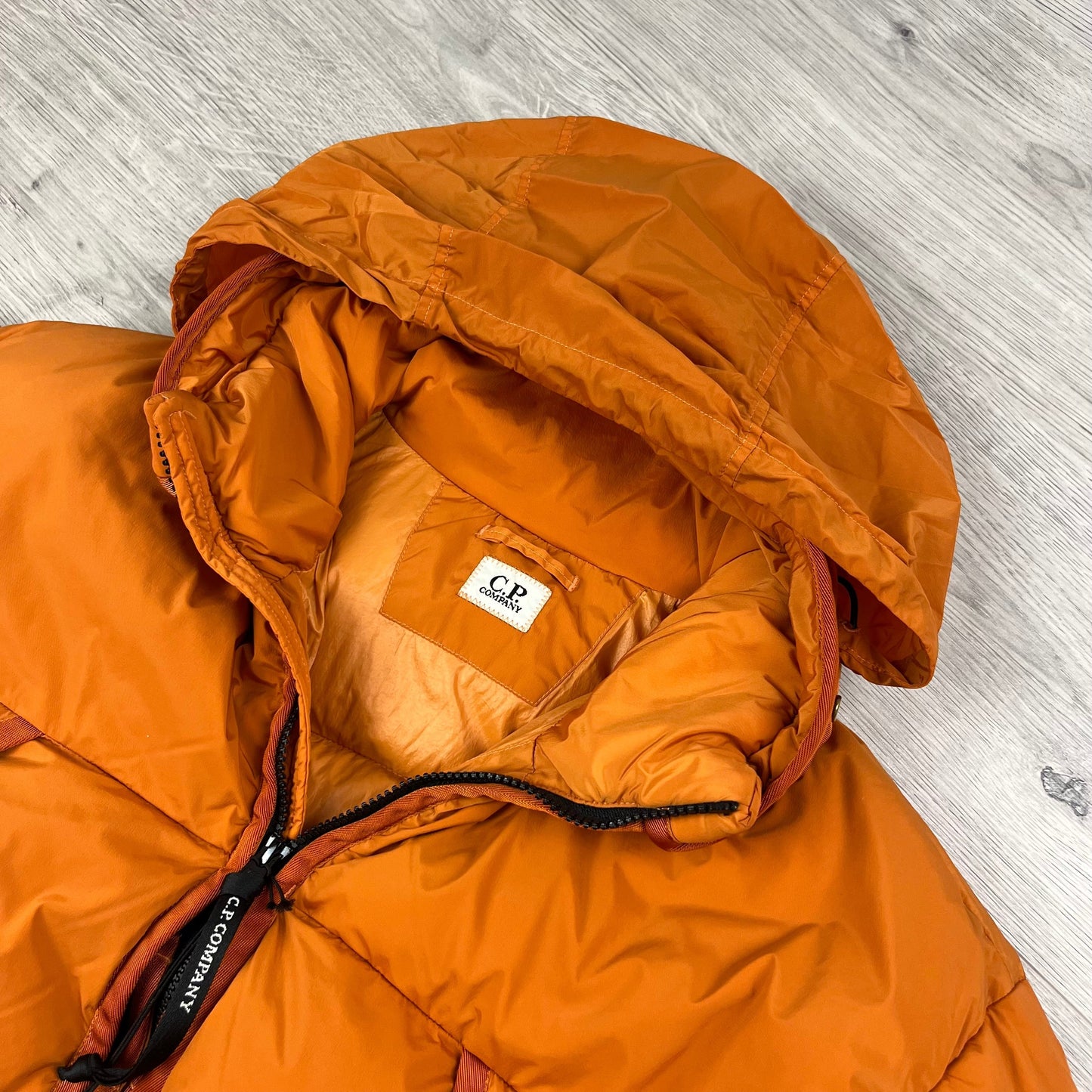 CP Company Nycra-R Down Jacket - Russet Orange