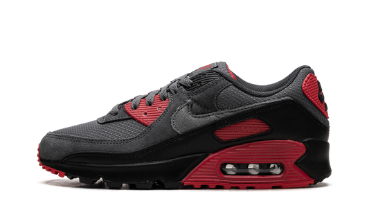 Air Max 90 "Smoke Grey Fire Red"