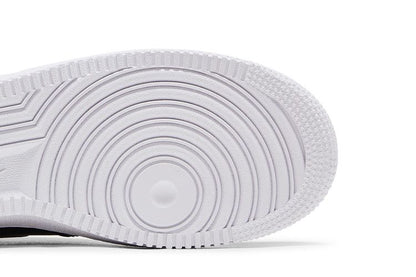 Nike Air Force 1 '07 Mid Obsidian University Red White Wolf Grey (Women's)