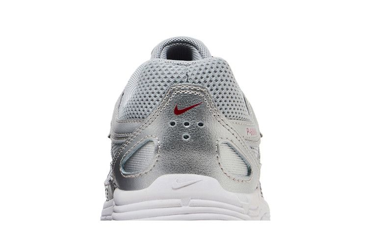 Nike P-6000 Metalic Silver Cool Red (GS)