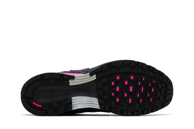 Nike P-6000 Pink Blast Metallic Silver Black