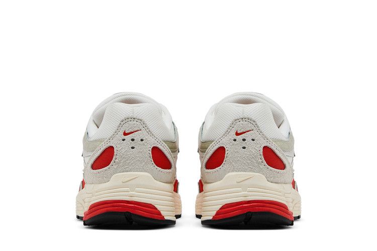 Nike P-6000 Sail Pale Ivory Light Bone Picante Red (Women's)