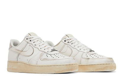 Nike Air Force 1 Low .SWOOSH Dirty Triple White