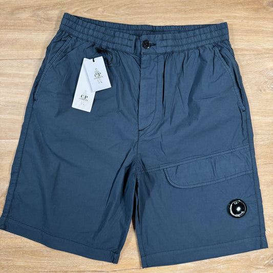 CP Company 50 Fili Stretch Cargo Shorts in India Ink