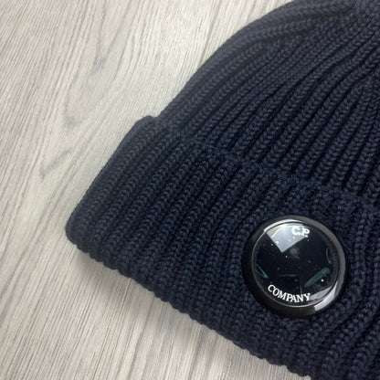 CP Company Lens Beanie - Navy