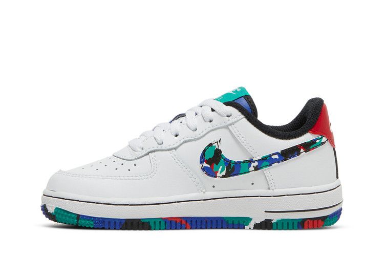 Nike Air Force 1 Low Crayon White Multi (PS)