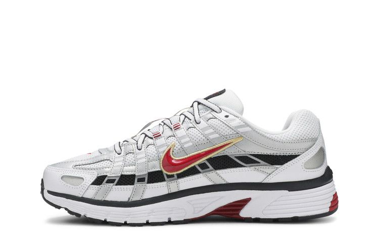 Nike P-6000 White Gold Red (Women's)