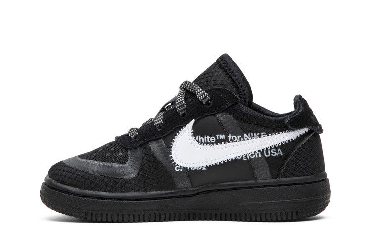 Nike Air Force 1 Low Off-White Black White (TD)