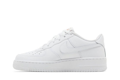 Nike Air Force 1 Low White Rainbow Lace Swoosh (GS)