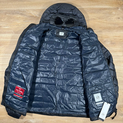 CP Company DD Shell Goggle Down Jacket in Navy