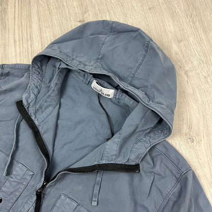 Stone Island Supima Jacket - Avio Blue