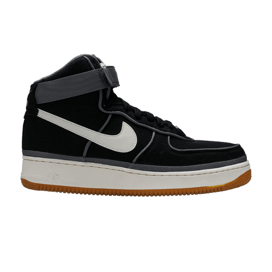 Nike Air Force 1 High '07 LV8 Black Sail Team Orange