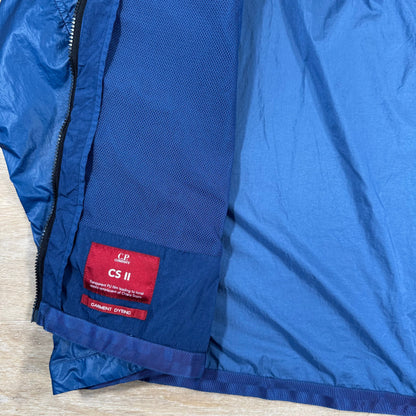 CP Company CS II Mixed Lens Jacket in Oceana - Blue