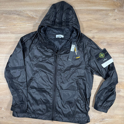 Stone Island Ripstop Light HT Nylon Jacket in Lead Grey