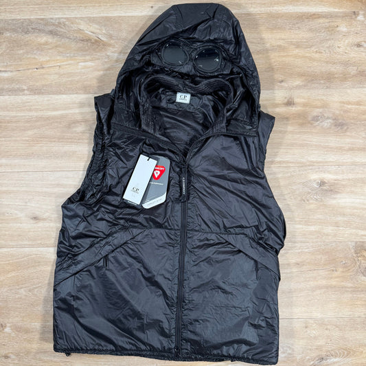 CP Company Nada Shell Primaloft Goggle Vest in Black