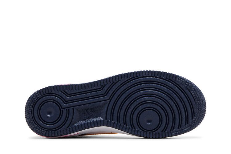 Nike Air Force 1 Low White Thunder Blue Dusty Cactus Racer Pink (GS)