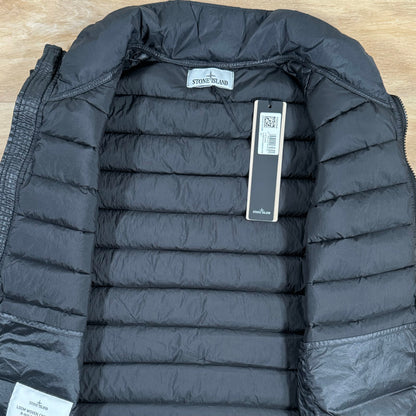 Stone Island Nylon Down-TC Vest in Black