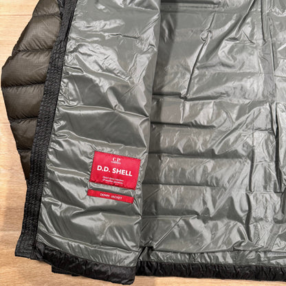 CP Company DD Shell Goggle Down Jacket in Grape Leaf