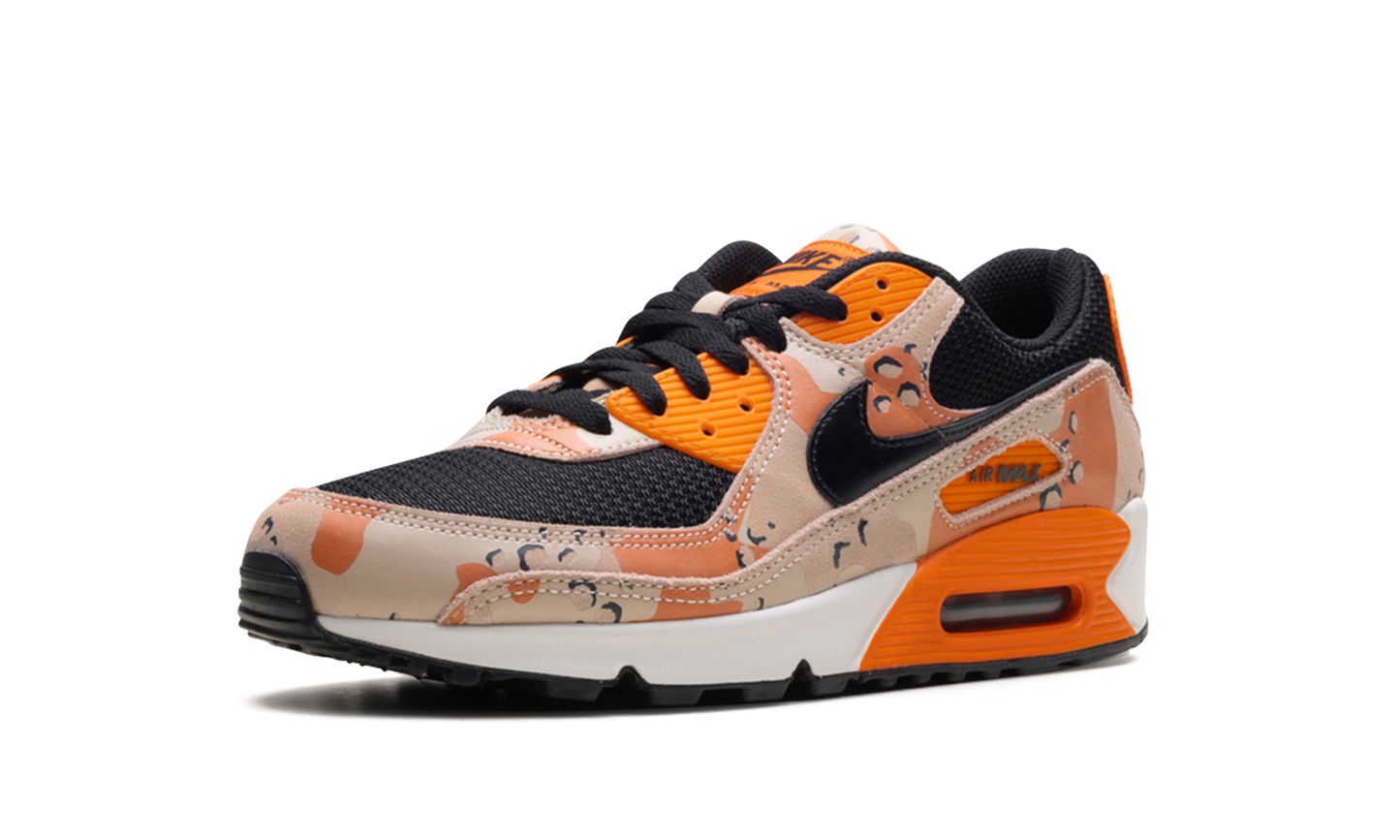 Air Max 90 Premium "Bio Beige / Safety Orange / Phantom / Black"