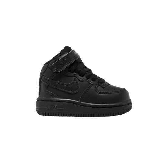Nike Air Force 1 Mid Black Black  (TD)