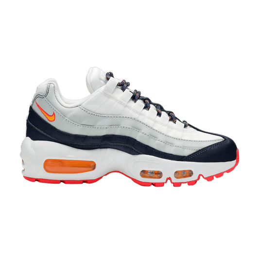 Nike Air Max 95 Midnight Navy Pure Platinum Laser Orange (Women's)