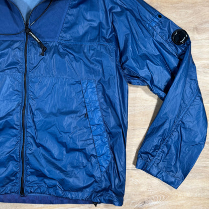 CP Company CS II Mixed Lens Jacket in Oceana - Blue