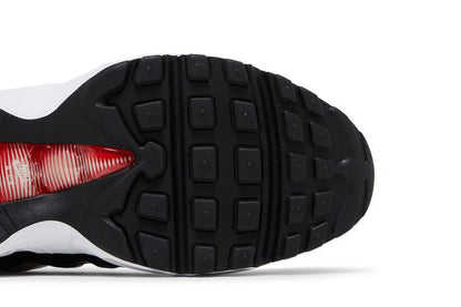 Nike Air Max 95 White Light Iron Ore Black Patent (Women's)