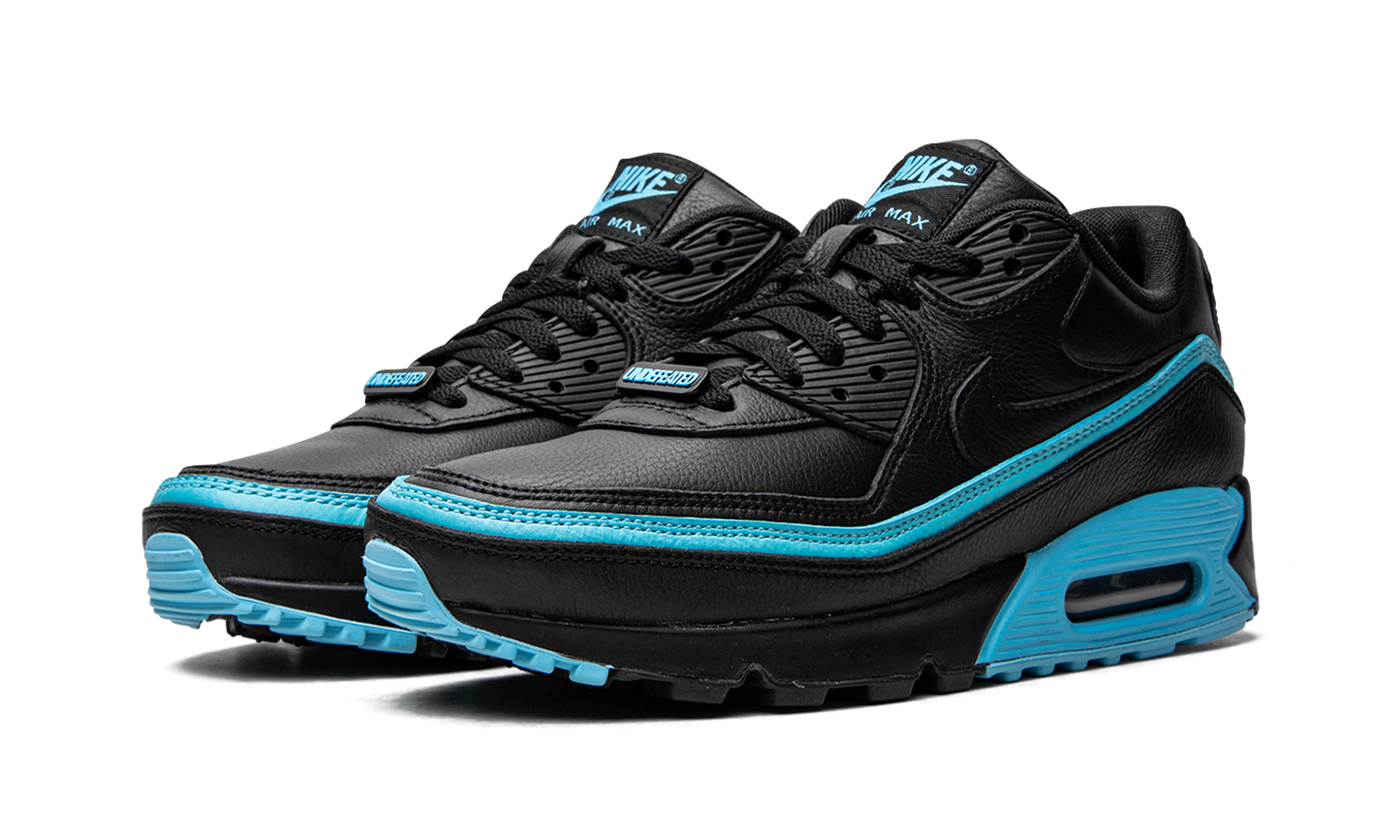 Air Max 90 / UNDFTD "Undefeated Black/Blue Fury"