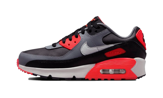 AIR MAX 90 (GS) "BLACK COOL GREY BRIGHT CRIMSON PHOTON DUST (GS)"