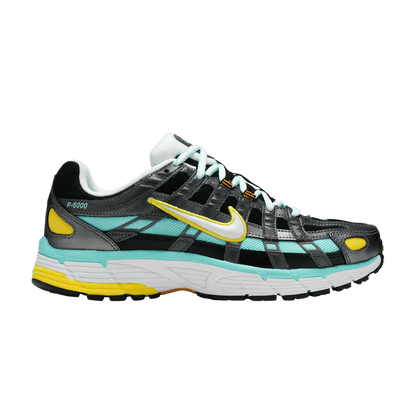 Nike P-6000 Black Teal Yellow (Women's)