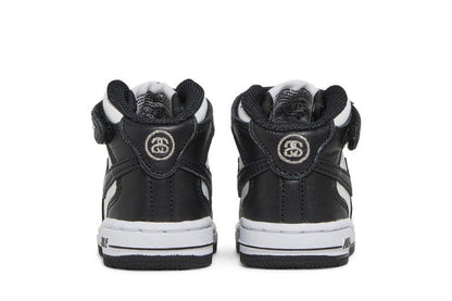 Nike Air Force 1 Mid Stussy Light Bone Black (TD)