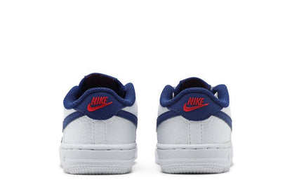 Nike Air Force 1 Low White Deep Royal Blue University Red (TD)