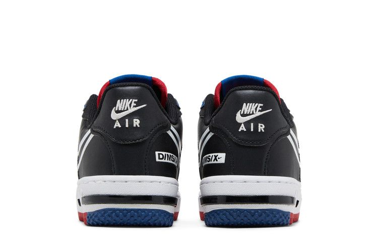 Nike Air Force 1 Low React Black White Gym Red Gym Blue
