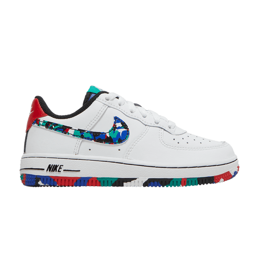 Nike Air Force 1 Low Crayon White Multi (PS)