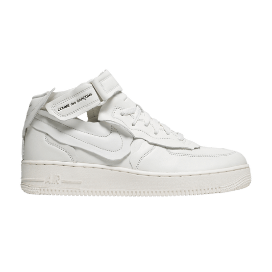 Nike Air Force 1 Mid Comme des Garcons White