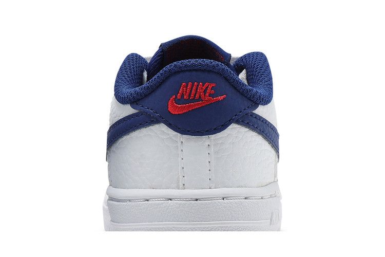 Nike Air Force 1 Low White Deep Royal Blue University Red (TD)