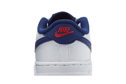 Nike Air Force 1 Low White Deep Royal Blue University Red (TD)