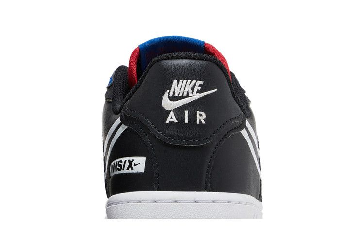 Nike Air Force 1 Low React Black White Gym Red Gym Blue